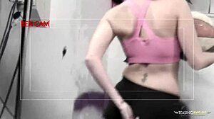 Big booty Lexi joins slutty friend hardcore interracial group fuck