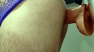 oh man this plug stretches ass wide for double anal dildo pounding fun