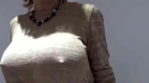 Unfaithful Mature Gill Ellis Bursts Out Massive Tits