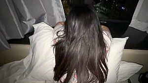 Horny Thai Milf Wife Begs for Creampie Cumshot Inside Her Big Tits