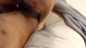 Hot pawg milf bareback rides doctor's big black cock cowgirl orgasm