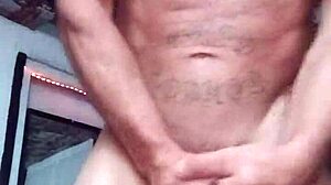 i blast this huge cumshot pov with dirty talk on my tattooed monster cock