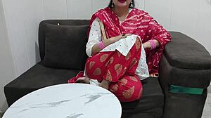 Real tuition teacher bends sexy student over for doggystyle cowgirl tits bouncing orgasm in hindi dirty talk!