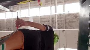 Latina Big Ass Shakes Seductively in Supermarket Tease