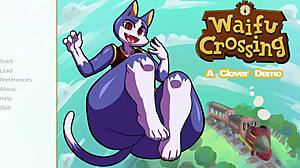 let's play adult waifu crossing hentai parody