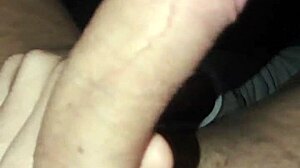 amateur dude strokes massive homemade cock hard during intense porn wank