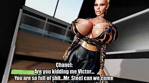 Wife Craves Double Cock Pounding Game Fuck Fest!