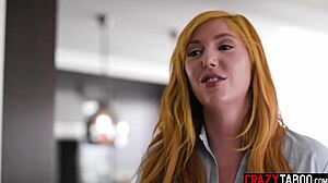 Maya Woulfe and Lily Larimar meet busty milf Lauren Phillips