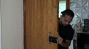 ESPOSA RIPPED CLOTHES FUCKED BY BIG COCK FRIEND WHILE CUCKOLD HUSBAND WATCHES CREAMPIE