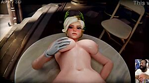Big Thicc Milky Mercy Fucked Bald Pussy Hardcore Backshots