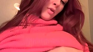 Artemisia Bounces Juicy Natural Tits on Camera