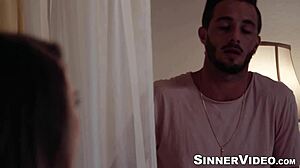 hey, lustful athena faris, you moaning from stepbro lucas frost's hardcore pussy pounding?