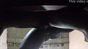 damn! ebony girlfriend gets milk creampie pussy ripped clothes full hardcore fuck