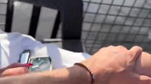 brunette cara mella deepthroats monster cock doggystyle german slut style