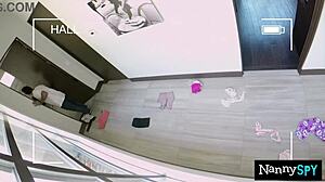 desperate nanny begs boss after close call will you fuck her tight pussy?