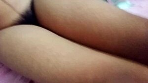 Stepsister Fantasy Plays With Her Horny Homemade Pussy Solo