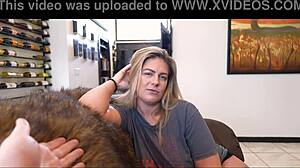 Clover Baltimore Friend's Divorced Mom Practices Handjob and Fuck on Me Part 1