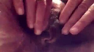 Slutty Granny67 Exposes Hairy Beaver Pussy!