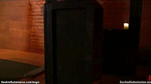 Busty Slave Chokes on Monster Cock Deepthroat Pussy Banged Rough?