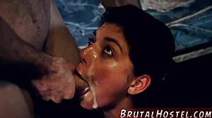 Policewoman Whips Bound Latina Teen in Extreme Bondage Hardcore Session