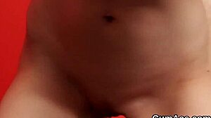 damn this bombshell swallows massive facial cumshot every drop