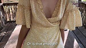 Sex in nature with wet pussy orgasms amid mosquitoes!