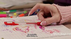 reagan foxx shay sights demi hawks scissor and lick wet teen pussies