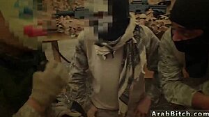 Petite Arab Teens Suck Army Cocks—Who Wins This Blowjob Battle?