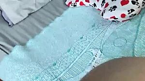 Blonde big ass beauty endures hard penetration ending in mouth cumshot