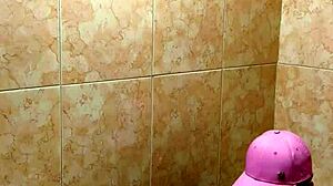 hot students caught fucking wildly in school bathroom