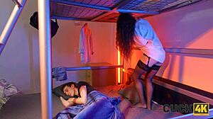 naughty hostel wife cheats with old neighbor's cock up her tight ass