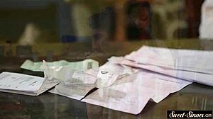 cocksucking ebony teen 18+ sucks then gets banged everywhere