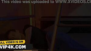 naughty hostel wife cheats with old neighbor's cock up her tight ass