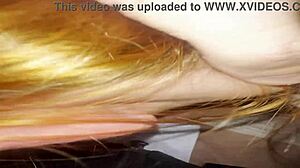 I wrecked fiery redhead in car for cash