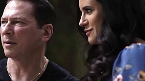 PUNISHED! Sexy Teen Haley Reed Double Penetrated Roughly by Milf Penny Barber