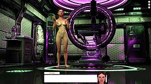 Redhead Rides Monster Cock in Midnight Galactic Detour Holiday Ending