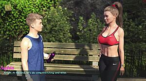 Ever spied a jogging milf's big tits ass bounce before she becomes your wife stepmom slut?
