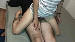 horny colombian milf rides huge cock to revenge fuck hubby