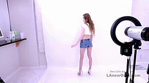 Think This Classy Blonde Can Handle Daddy's Cock at Casting?