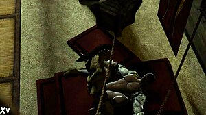 Mortal Kombat Jax Pounds Tall Sheeva Monster Parody