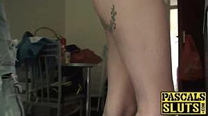 Rough Master Pascal Dominates Tiffany Bent Over Doggystyle Bound Cowgirl Facefuck