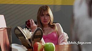 reagan foxx shay sights demi hawks scissor and lick wet teen pussies