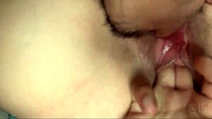 Blonde big ass beauty endures hard penetration ending in mouth cumshot