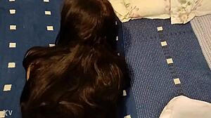 waking up to hot blonde milf bent over for bareback doggystyle ass gaping