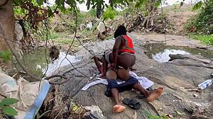 Huge BBW Ass Worshipped Backstage Outdoors