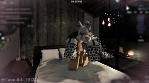 Pounding Cute Follower's Ass in Cow Costume Hits Deep~