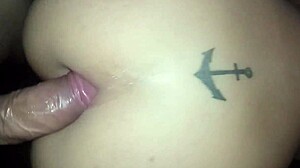 ever wondered how she takes her first anal pounding deep?