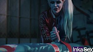 superman rams harley's bat up her tight ass