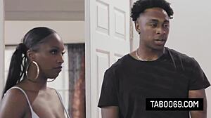 i'm obsessed with hot black stepmom misty stone's taboo threesome pounding her ebony stepdaughter daya knight