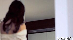 cute teen babe fingers tight wet pussy moaning horny with dildo deep inside